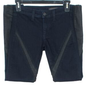 Rag & Bone Womens Jeans Skinny Zip Fly Blue Black Size 24 KX